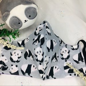 Panda panda face mask